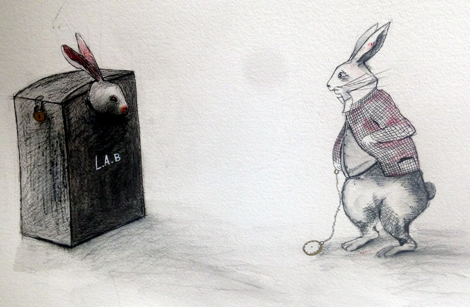 Wonderland grafiitti, graphite 2018