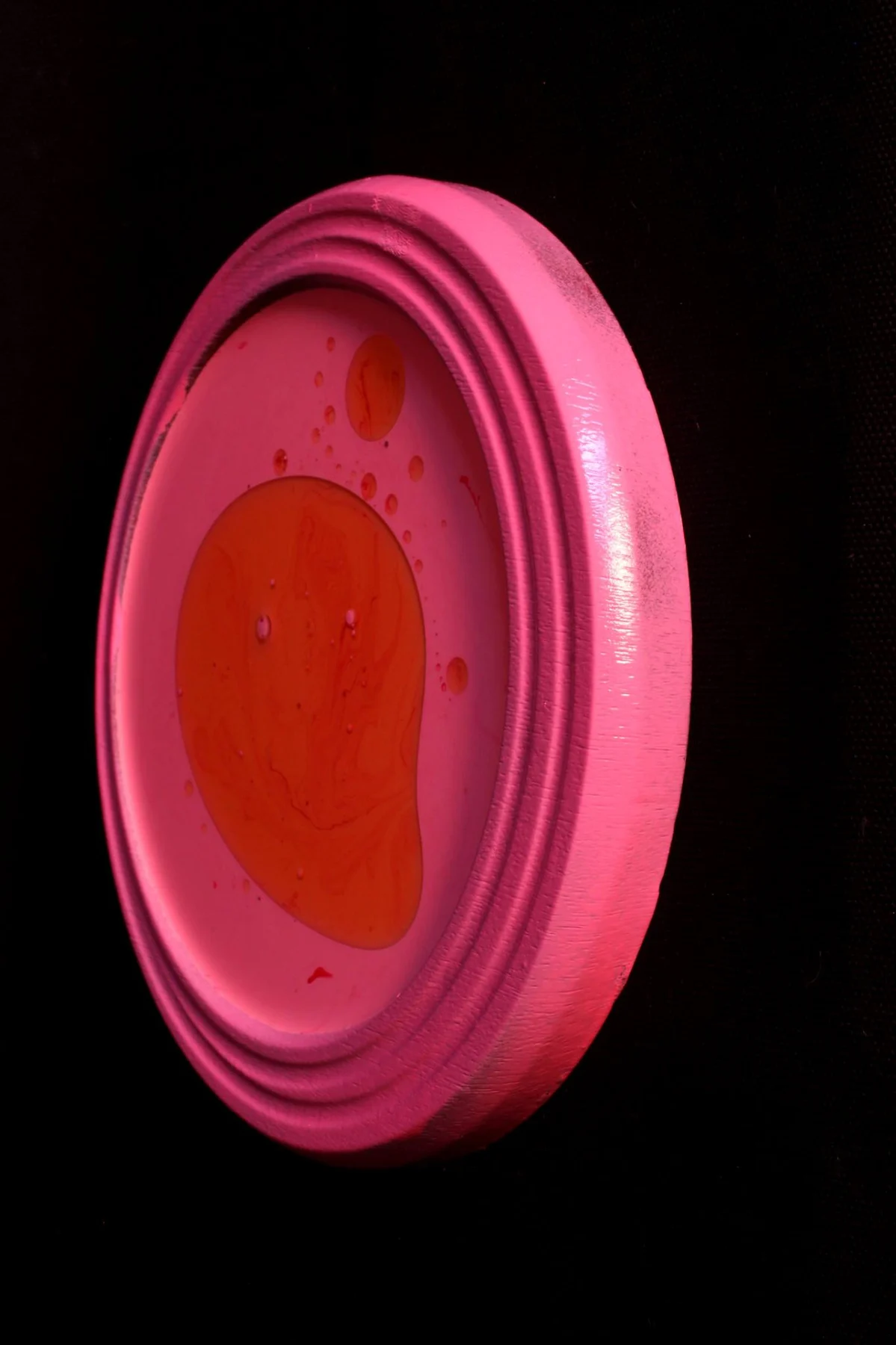 Happy face in the mirror , photograph 2019