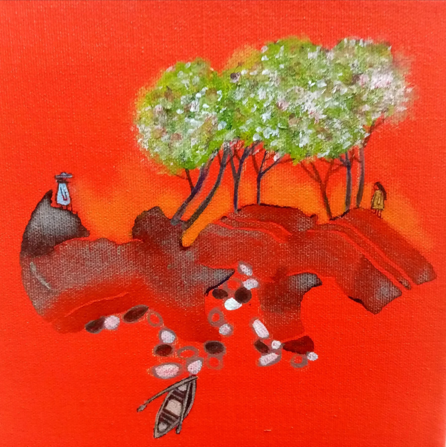 Lost and found , acryl 2022