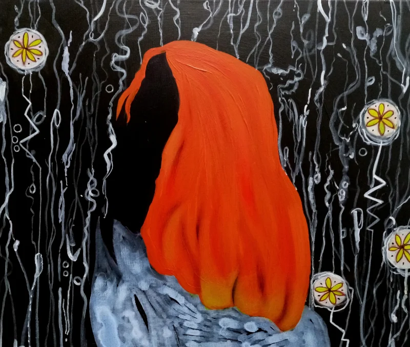 Mute, acryl 2024